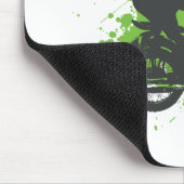 Nashorn-Radfahrer Mousepad (Ecke)
