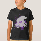 Nashorn-Radfahrer T-Shirt (Vorderseite)