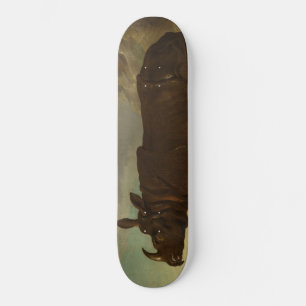 Nashorn (Rhino) (Wildtier) (von J.B. Oudry) Skateboard