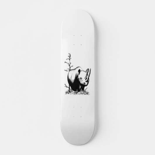 Nashorn Skateboard (Vorne)