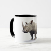Nashorn Tasse (Vorderseite Links)