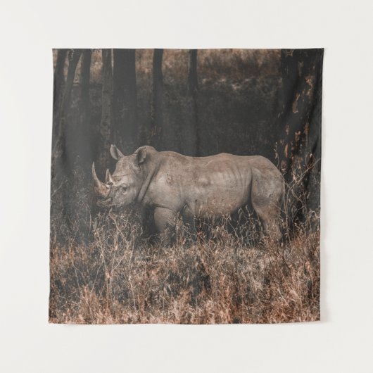 NASHORN WANDTEPPICH (Vorderseite)