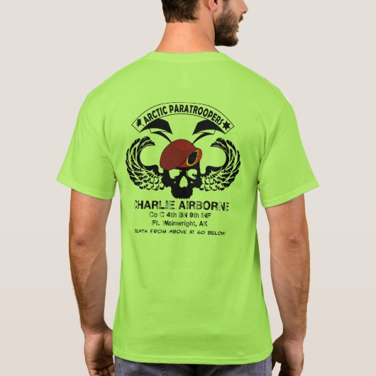 Nashorn zuerst T-Shirt (Rückseite)