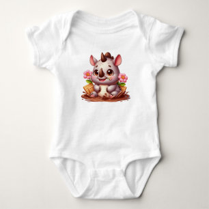 Nashornbaby Baby Strampler