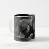 Nashörner Tasse (Vorderseite Links)