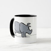 Nashornkäfer Tasse (Vorderseite Links)