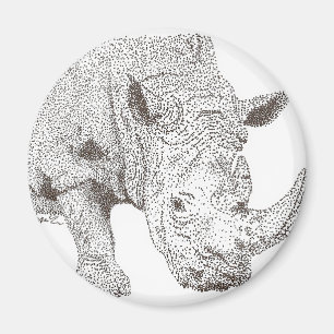 NashornPointillism Magnet