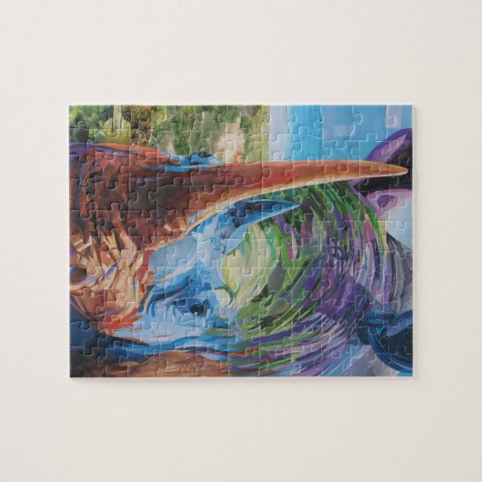 Nashornpuzzlespiel Puzzle (Horizontal)