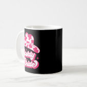 Nashty Bride Bridesmaid Matching Bachelorette Teil Kaffeetasse (Vorderseite Links)