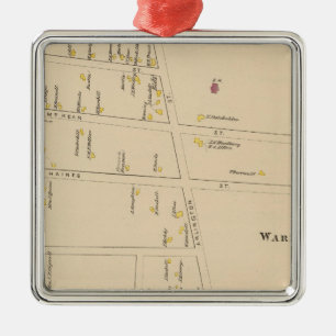 Nashua, Bezirk 7, Edgeville Ornament Aus Metall