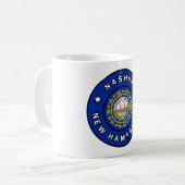 Nashua New Hampshire Kaffeetasse (Vorderseite Links)