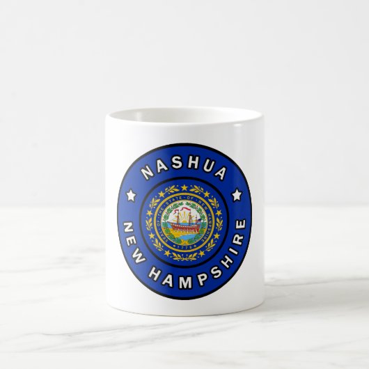 Nashua New Hampshire Kaffeetasse (Mittel)