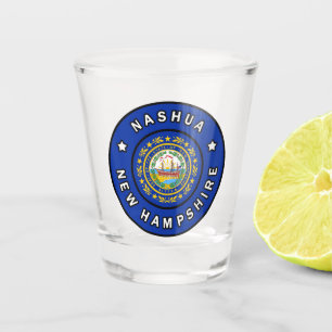 Nashua New Hampshire Schnapsglas