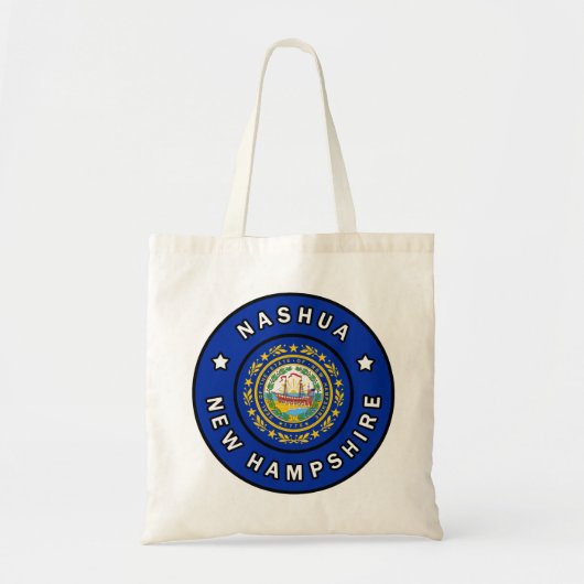 Nashua New Hampshire Tragetasche (Vorne)