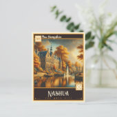 Nashua, New Hampshire | VINTAG Postkarte (Stehend Vorderseite)