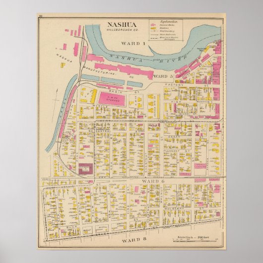 Nashua, Ward 1, 56, 8 Poster (Vorne)