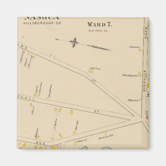 Nashua, Ward 78 Magnet (Vorne)