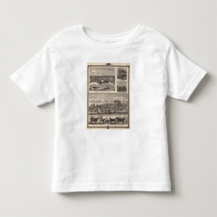 Nashuabauernhof und -wohnsitz kleinkind t-shirt