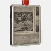 Nashuabauernhof und -wohnsitz ornament aus metall (Rechts)