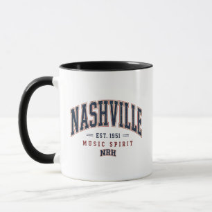 Nashville 1951 Music Spirit Vintage Americana Tass Tasse