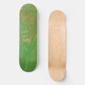 Nashville 1 Einzigartiges Green Skateboard Deck (Vorderseite)