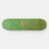 Nashville 1 Einzigartiges Green Skateboard Deck (Horizontal)