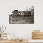 Nashville and Atlantic Railcaboose Poster (Küche)
