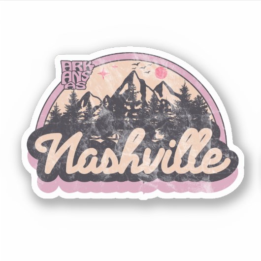 Nashville, Arkansas Sticker (Vorderseite)