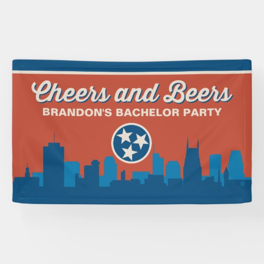 Nashville Bachelor Banner (Horizontal)