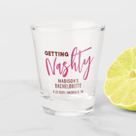 Nashville Bachelorette Get Nashty Schnapsglas