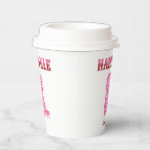 nashville bachelorette party country pink boots pappbecher (Rechts)