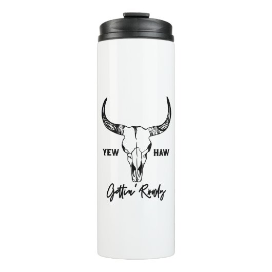 Nashville Bachelorette Party Gettin Rowdy Custom Thermosbecher (Vorderseite)