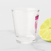 nashville bachelorette party pink guitar schnapsglas (Links)