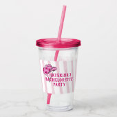 Nashville Bachelorette Rodeo Weekend Acryltrinkbecher (Rückseite)