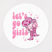 Nashville Bachelorette Rodeo Weekend Tour Etiketten (Design 2)