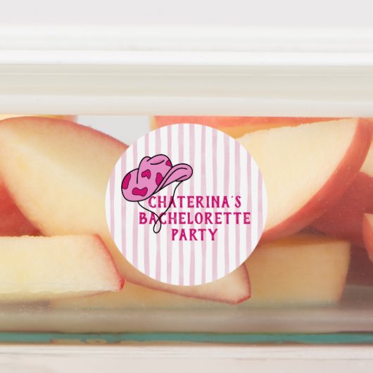 Nashville Bachelorette Rodeo Weekend Tour Etiketten (Befestigt)