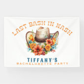 Nashville Bash Junggeselinnen-Abschied Banner (Horizontal)
