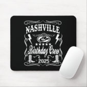 Nashville Birthday Bash 2025 Whiskey Theme Mousepad (Mit Mouse)
