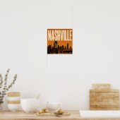Nashville Broadway Musikviertel Poster (Küche)