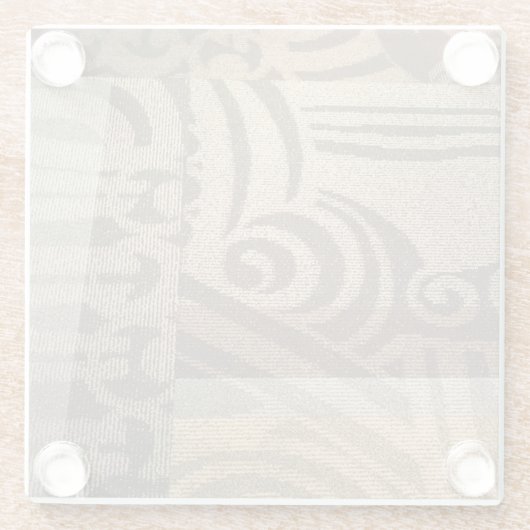 Nashville Carpet Glass Untersetzer (Rückseite)
