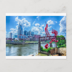 Nashville City in Tennessee Postkarte