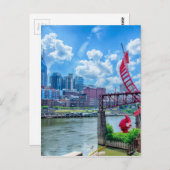 Nashville City in Tennessee Postkarte (Vorne/Hinten)