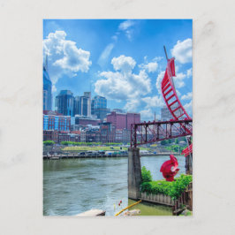 Nashville City in Tennessee Postkarte