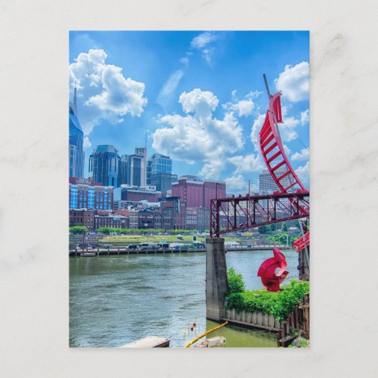 Nashville City in Tennessee Postkarte (Vorderseite)