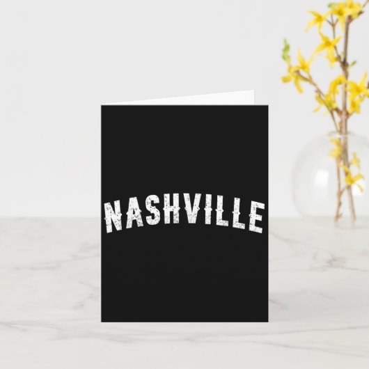 Nashville Clic Karte (Gelbe Blume)