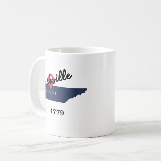 Nashville coffee mug  kaffeetasse (Vorderseite Links)