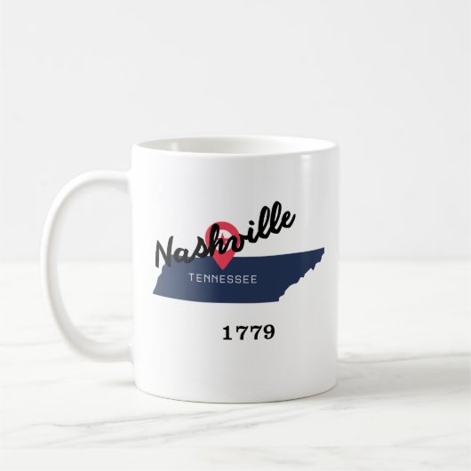 Nashville coffee mug kaffeetasse (Links)