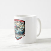Nashville Corps of Engineers Schild Kaffeetasse (VorderseiteRechts)