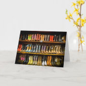 Nashville-Cowboystiefel-Gruß-Karte Karte (Gelbe Blume)