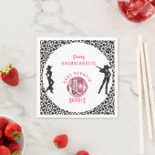 Nashville Cowgirl Disco Rodeo Bachelorette Serviette (Beispiel)